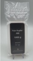 1kg Kupferbarren Cook Island Bounty Segelschiff Neuware