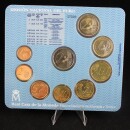 Spanien KMS 1 Cent bis 2 Euro 2005 Kursmünzensatz + 2 Euro Don Quijote stgl.