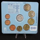 Spanien KMS 1 Cent bis 2 Euro 2006 Kursmünzensatz + Medaille EU-Beitritt stgl.