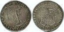 Sachsen-Kurfürstentum Johann Georg II. 1/3 Taler 1672 Dresden Variante Silber f. vz