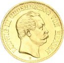 Hessen Ludwig III. 10 Mark 1876 H Gold vz+ Jäger 216