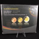 Deutschland KMS 1 Cent bis 2 Euro 2017 G Kursmünzensatz +2 Euro Rheinland-Pfalz Spiegelglanz