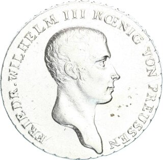 Brandenburg-Preußen Friedrich Wilhelm III. Taler 1815 A (Berlin) Silber f. vz/vz