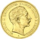 Preußen Wilhelm II. 20 Mark 1890 A erster Jahrgang...
