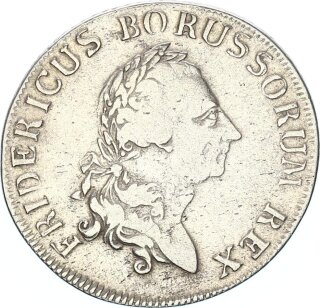 Brandenburg-Preußen Friedrich II. 1/3 Taler 1775 B (Breslau) Silber s-ss