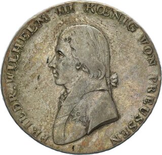 Brandenburg-Preußen Friedrich Wilhelm III. Taler 1803 A (Berlin) Silber ss+