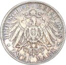 Schwarzburg-Rudolstadt Günther Victor 2 Mark 1898 A Silber ss Jäger 167