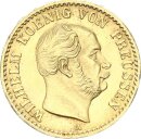 Brandenburg-Preußen Wilhelm I. 1/2 Vereinskrone...