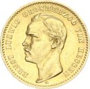 Hessen Ernst Ludwig 10 Mark 1893 A Gold vz/vz+ Jäger...