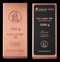 Barren Heimerle + Meule 1kg copper Neu
