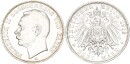Baden Friedrich II. 3 Mark 1912 G Silber f. vz/vz Jäger 39