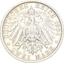 Preußen Wilhelm II. 2 Mark 1904 A Silber ss+ Jäger 102