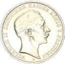 Preußen Wilhelm II. 3 Mark 1910 A  Silber vz...