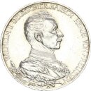 Preußen Wilhelm II. 3 Mark 1913 A Regierungsjubiläum Silber f. stgl. Jäger 112