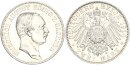 Sachsen Friedrich August III. 2 Mark 1914 E Silber f. stgl./stgl. Jäger 134
