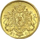 Bayern Maximilian III. Joseph Dukat 1764 München Gold vz+