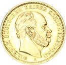 Preußen Wilhelm I. 20 Mark 1875 A Gold vz/vz+...