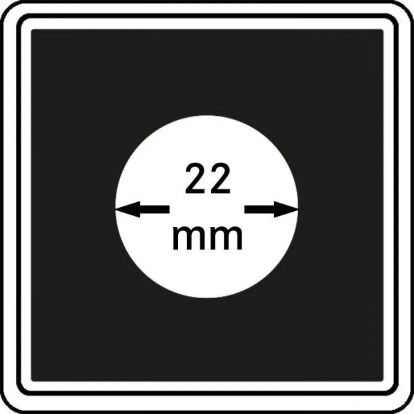 Münzkapseln Innen-Ø 22 mm