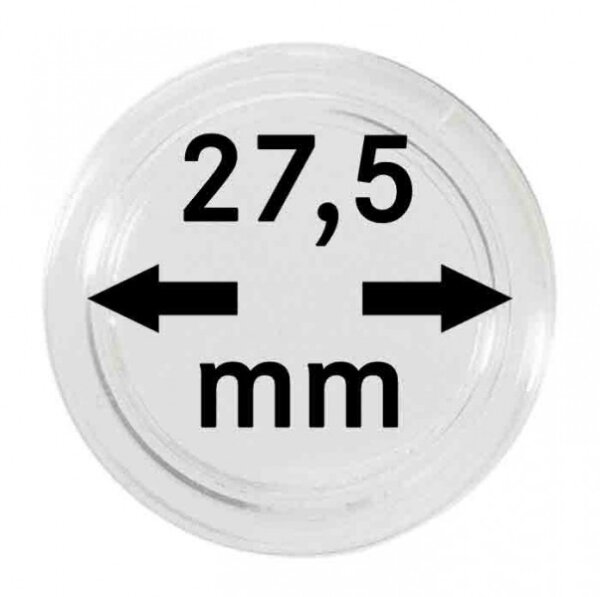 Münzkapseln Innen-Ø 27,5 mm