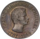 DDR Gedenkmünze 10 Mark 1966 A Karl Friedrich Schinkel Silber pfr., stgl. Jäger 1517