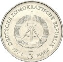 DDR Gedenkmünze 5 Mark 1971 A Berlin, Hauptstadt der DDR f. stgl. Jäger 1536
