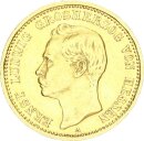 Hessen Ernst Ludwig 10 Mark 1898 A Gold f. vz Jäger 224
