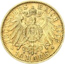 Preußen Wilhelm II. 10 Mark 1903 A Gold ss/f. vz Jäger 251