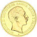 Preußen Wilhelm II. 10 Mark 1903 A Gold ss-vz Jäger 251