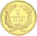 Vereinigte Staaten von Amerika / USA 1 Dollar 1859...