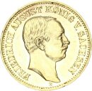 Sachsen Friedrich August III. 10 Mark 1906 E Gold pfr.,...
