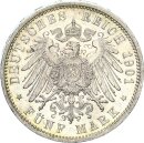 Baden Friedrich I. 5 Mark 1901 G Silber vz+ Jäger 29