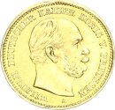 Preußen Wilhelm I. 5 Mark 1877 A Gold ss-vz Jäger 244