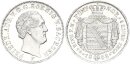Sachsen Königreich Friedrich August II. 1/6 Taler 1848 F Silber pfr., stgl.