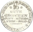 Braunschweig-Calenberg-Hannover Georg IV. 16 Gute Groschen 1821 Silber vz-stgl.