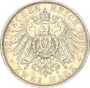 Schwarzburg-Rudolstadt Günther Victor 2 Mark 1898 A Silber ss+ Jäger 167