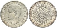 Bayern Otto 2 Mark 1903 D Silber ss+ Jäger 45