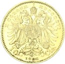 Österreich Franz Joseph I. 10 Kronen (Corona) 1906 Gold vz