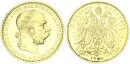 Österreich Franz Joseph I. 10 Kronen (Corona) 1906 Gold vz