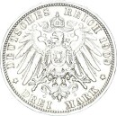 Bayern Otto 3 Mark 1909 D Silber vz Jäger 47