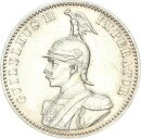 Deutsch-Ostafrika 1/2 Rupie 1891 (A) Wilhelm II. in...