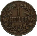 Deutsch-Ostafrika 1 Heller 1905 A f. vz Jäger N716