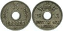 Deutsch-Ostafrika 5 Heller 1913 A vz Jäger N718