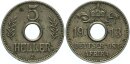 Deutsch-Ostafrika 5 Heller 1913 J vz Jäger N718
