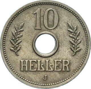 Deutsch-Ostafrika 10 Heller 1909 J vz-stgl. Jäger N719