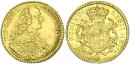Jülich-Kleve-Berg Herzogtum Karl Theodor von Pfalz-Neuburg Dukat 1749 Düsseldorf Gold ss-vz