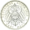 Preußen Wilhelm II. 3 Mark 1913 A Regierungsjubiläum Silber vz+/stgl. Jäger 112