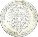 Preußen Wilhelm I. 2 Mark 1876 A Silber s-ss Jäger 96