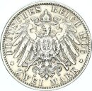 Bayern Otto 2 Mark 1906 D Silber ss Jäger 45