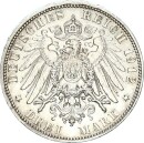 Bayern Otto 3 Mark 1912 D Silber vz Jäger 47
