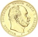 Preußen Wilhelm I. 10 Mark 1872 C Gold pfr., f....